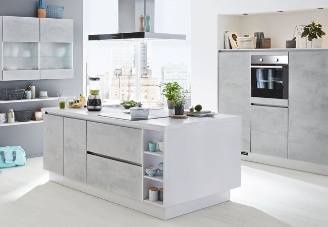 Keuken met kookeiland